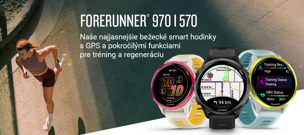 Novinka Forerunner 970/570